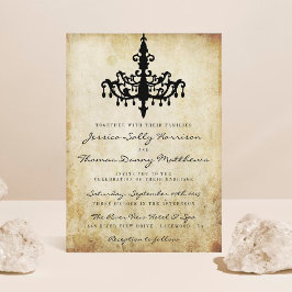 Invitation Collection Mariage de lustres Vintages