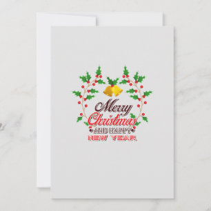 Invitation Coloré Joyeux et Lumineux Noël 2026 Fête