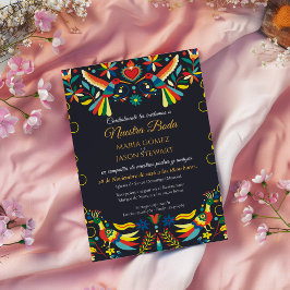 Invitation Colorful Cinco de Mayo Fiesta Spanish Wedding