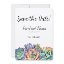 Colorful Mariage Succulent