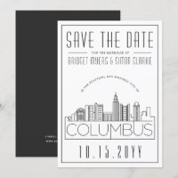Columbus Décoration de Mariage Style Skyline Save