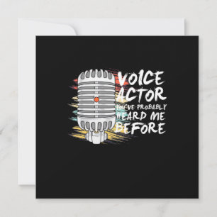 Invitation Comédien avant