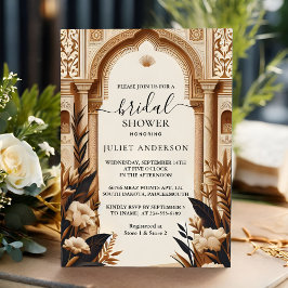 Invitation Comme Rustic Fiesta Rustic Bold Fête des mariées e