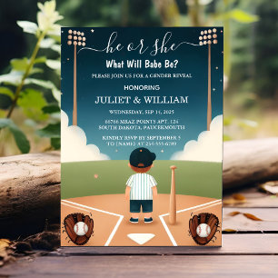 Invitation Comme Team Ball Jeu Pitch Amusant Baseball Sexe Ré