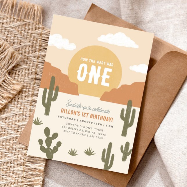 Invitation Comment l'Occident a été un enfant de cowboy (Créateur téléchargé)