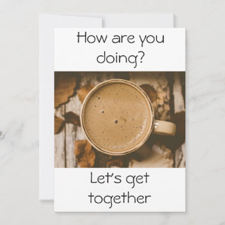 Invitation Comment vas-tu ?