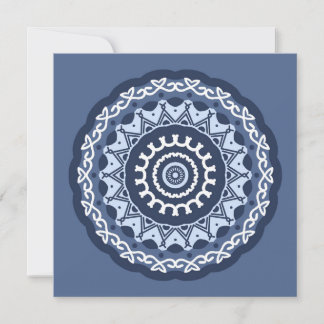 Invitation complexe Mandala Design