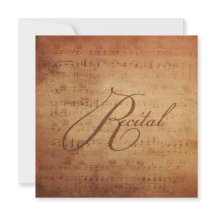 Concept musical Antique Sheet Music Personnalisée