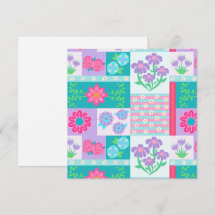 Invitation Conception de fleurs vibrantes en fleurs
