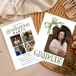 Invitation Conception de ruban simple pour la remise des dipl