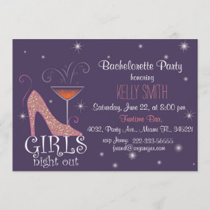 Invitation Conception du Bachelorette Party