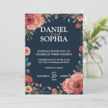 Conceptions élégantes de cartons d'invitation de m