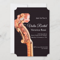 CONCERT DE MUSIQUE CLASSIQUE, Scroll de violon CON