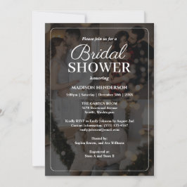 Invitation Concevez votre propre Fête des mariées de collage