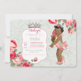 Invitation Concours afro-américain Princesse Baby