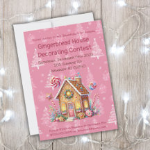 Concours de décoration de maison en pain d'épice