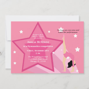 Invitation Concours de gymnastique