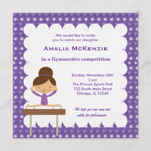 Invitation Concours de gymnastique