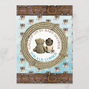 Invitation Conduite distante par ou par courrier dans le Baby