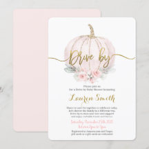 Conduite par Baby shower d'automne fille