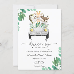 Invitation Conduite par Baby shower Parade