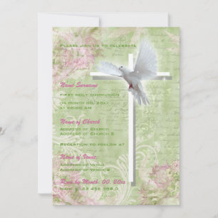 Invitation Conduite religieuse du baptême