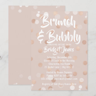 Invitation Confetti de l'invitation pour une douche nuptiale 