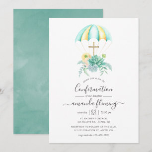 Invitation Confirmation de livraison du bouquet de succulente