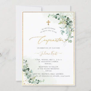 Invitation Confirmation PixDezines Rustique H2 Eucalyptus