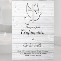 confirmation Saint-Esprit | bois blanc