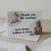 Invitation conjointe à l'anniversaire avec des arc