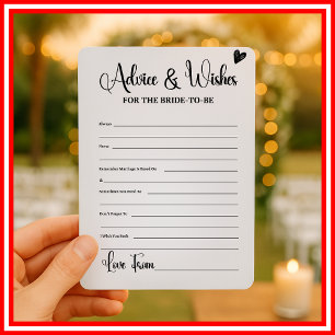 Invitation Conseils et Vœux de Fête de Fiançailles pour le Je
