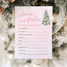 Conseils et vœux pour la baby shower de Noël de bé
