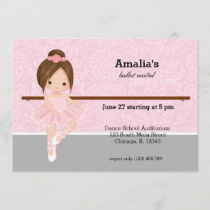 Invitation Considérant Ballet