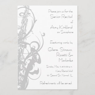 Invitation Considérant Saxophone
