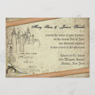 Invitation Conte de fées vintage