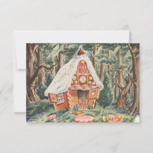 Invitation Contes de fées vintages, changement d'adresse