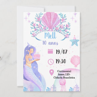 Invitation Convite de seria