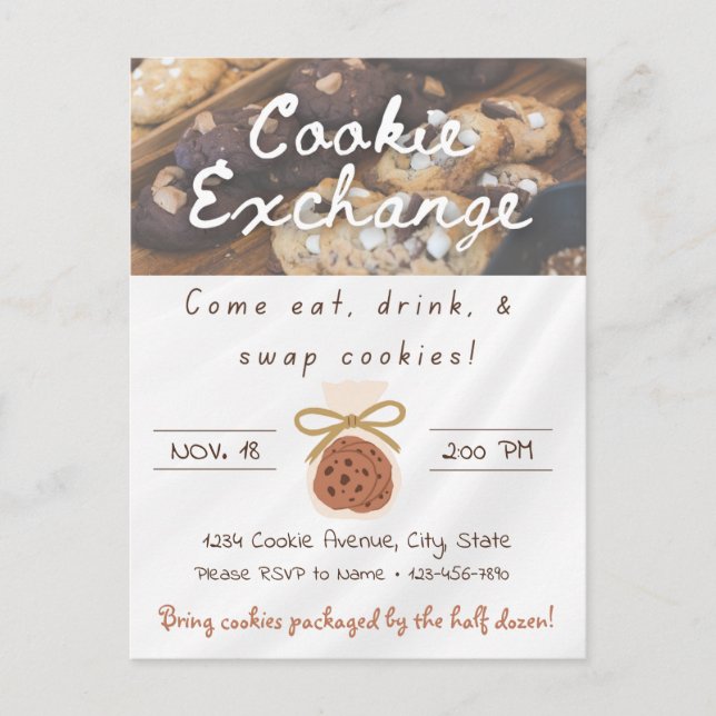 Invitation Cooke Exchange (Devant)