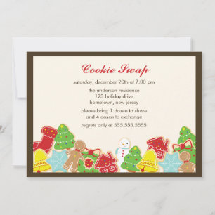 Invitation Cookie Swap