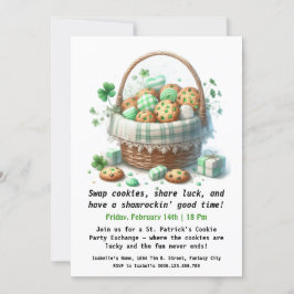 Invitation Cookies de la Saint-Patrick – Chance et Amour Douc