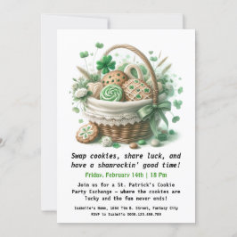 Invitation Cookies de la Saint-Patrick – Chance et Amour Douc