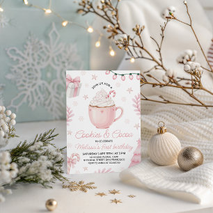 Invitation Cookies et Cocoa Anniversaire