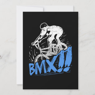 Invitation Cool BMX Freestyle BMX Rider Gift Idea