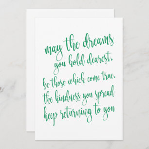Invitation Cool Emerald Green St Patrick's Day Party Script