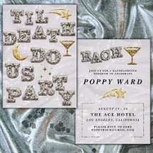 Cool Girl Glam Parties scintillant Metallic Disco 