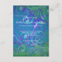 COOL PHOTO COLLAGE Bat mitzvah Party Card