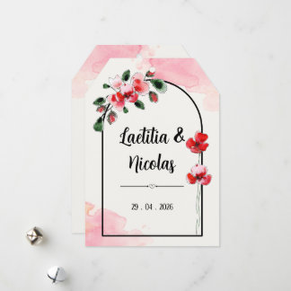 Invitation "Coquelicots"