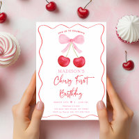 Coquette Bow rose Cerise Premier anniversaire