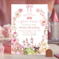 Coquette Bow rose Princess Kingdom 5e anniversaire